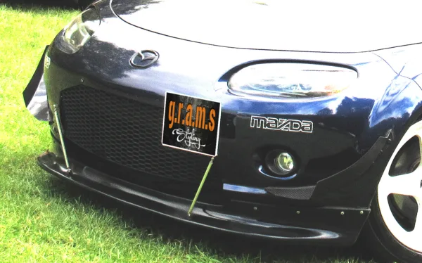 Mazda Miata MX5 NC Front Bumper Canards - MX-5