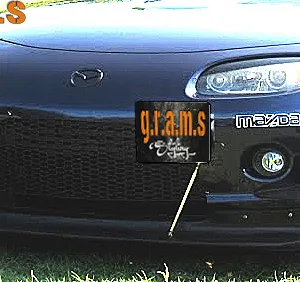 Mazda Miata MX5 NC Front Bumper Canards - MX-5