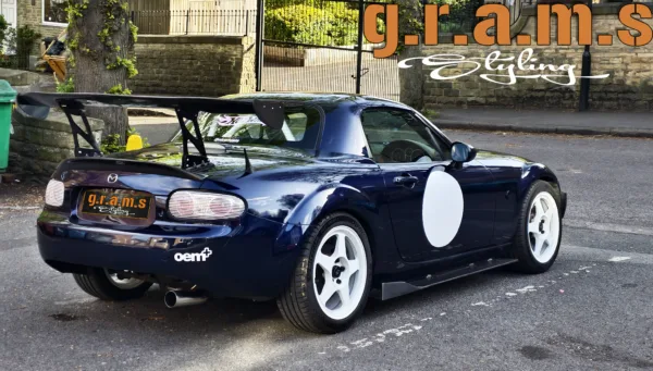 Mazda Miata MX5 NC Side Skirt Extensions Origin Lab Style - MX-5