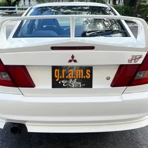 Mitsubishi Lancer Evolution IV rear bumper lip OEM style