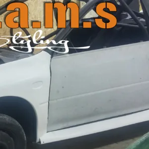 WRC Style Side Skirts for Subaru Impreza Coupe GC8 - Impreza