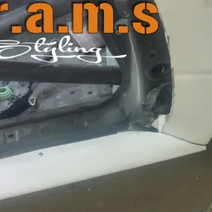 WRC Style Side Skirts for Subaru Impreza Coupe GC8 - Impreza