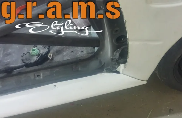 WRC Style Side Skirts for Subaru Impreza Coupe GC8 - Impreza