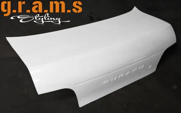 Subaru Impreza GC8 Coupe WRC Racing Boot / Trunk Skin | Carbon, Fiberglass, Kevlar | Lightweight Racing Upgrade