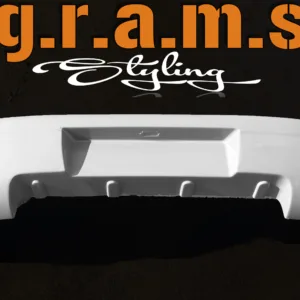 WRC style rear bumper for Subaru Impreza GC8 coupe - grams styling