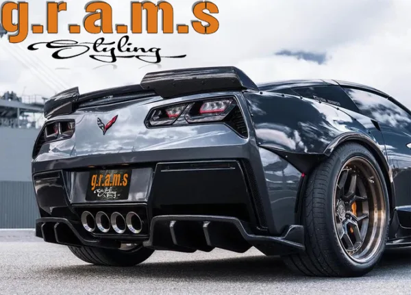 Chevrolet Corvette C7 Rear Diffuser - C7