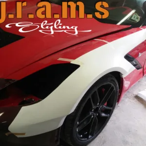 Chevrolet Corvette C7 Wide Body Front Fender Flares Chevrolet Corvette C7 Wide Body Front Fender Flares - C7