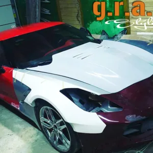 Chevrolet Corvette C7 Wide Body Front Fender Flares Chevrolet Corvette C7 Wide Body Front Fender Flares - C7