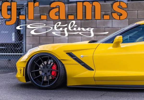 Chevrolet Corvette C7 Wide Body Front Fender Flares Chevrolet Corvette C7 Wide Body Front Fender Flares - C7