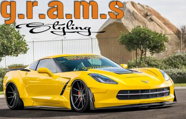 Chevrolet Corvette C7 Wide Body Front Fender Flares Chevrolet Corvette C7 Wide Body Front Fender Flares - C7