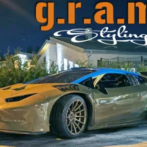 Lamborghini Huracan Super Trofeo-Style Front Bumper | Carbon/Fibreglass - Huracan