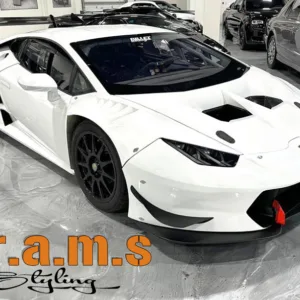Lamborghini Huracan Super Trofeo-Style Front Bumper | Carbon/Fibreglass - Huracan