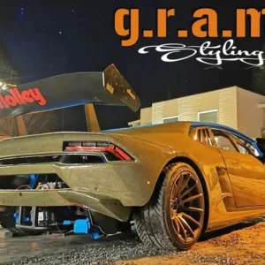 Lamborghini Huracan Super Trofeo-Style Rear Bumper | Carbon/ Fibreglass - Huracan