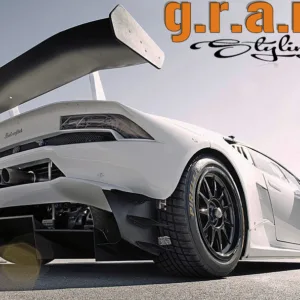 Lamborghini Huracan Super Trofeo-Style Rear Bumper | Carbon/ Fibreglass - Huracan